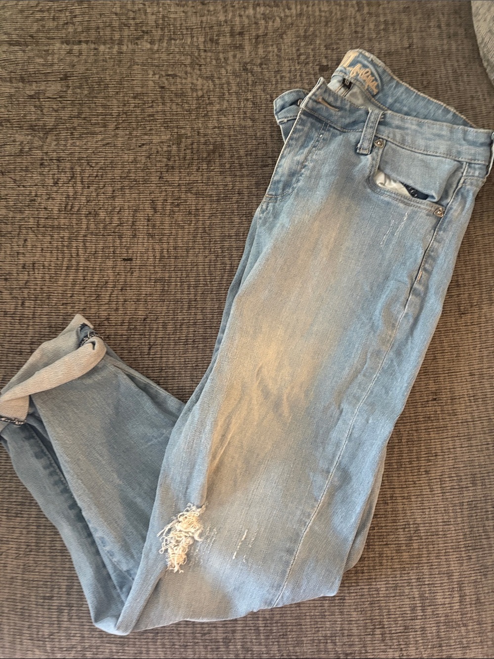 Kut from the Kloth Light Blue Boyfriend Jeans